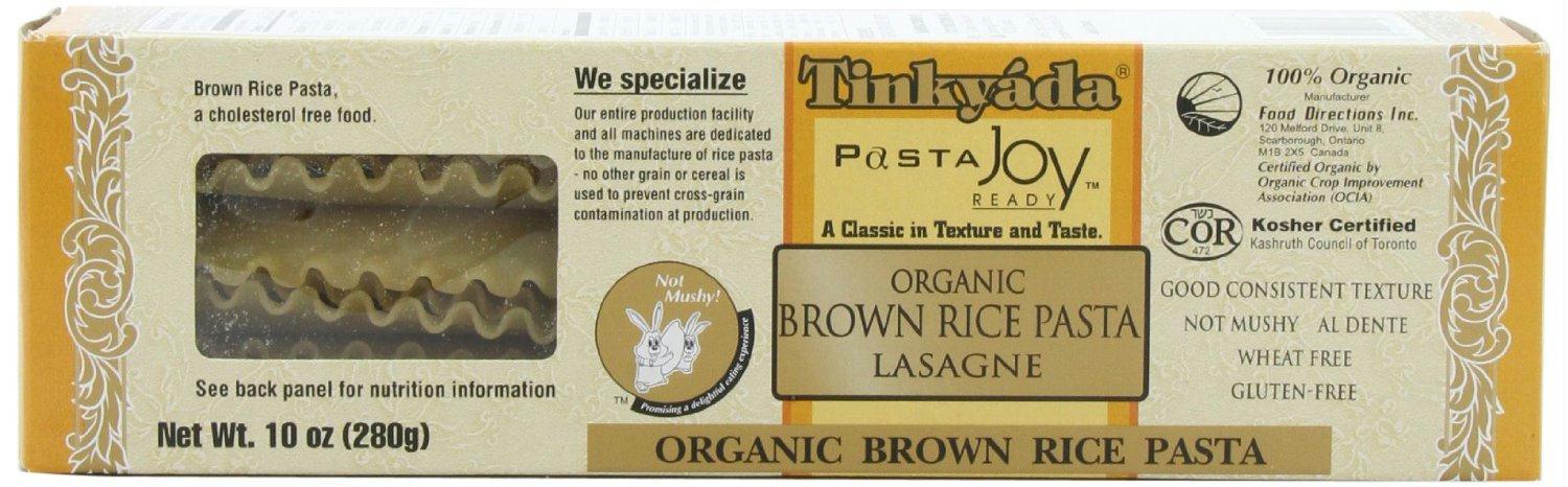 Tinkyada: Organic Brown Rice Pasta Lasagne, 10 Oz