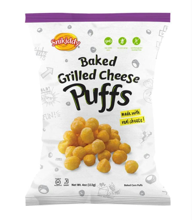 Snikiddy: Baked Corn Puffs Grilled Cheese Puffs, 4 Oz