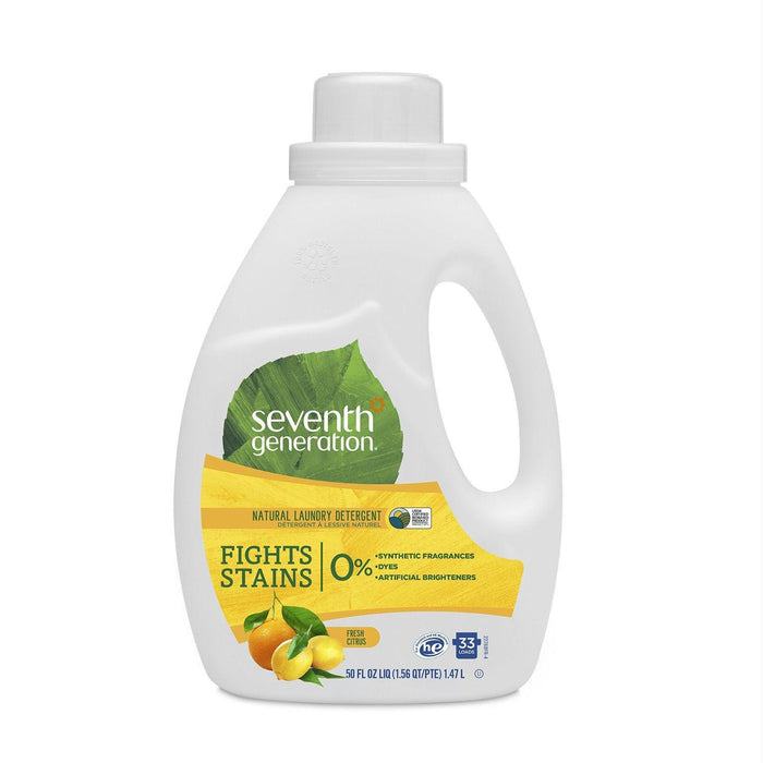 Seventh Generation: Liquid Concentrated Fresh Citrus, 50 Oz