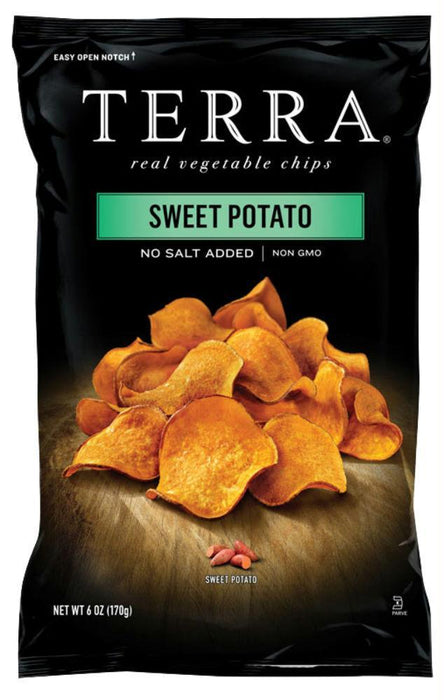 Terra Chips: Plain Sweet Potato Chips, 6 Oz