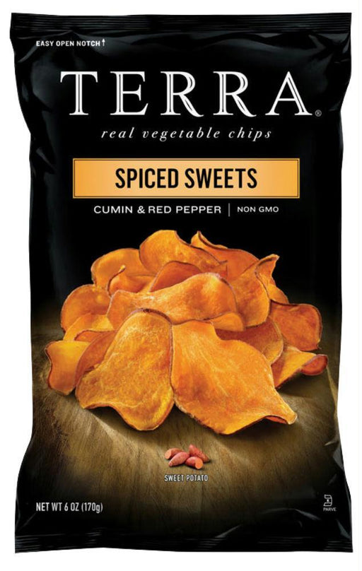 Terra Chips: Spiced Sweets Cumin & Red Pepper Sweet Potato Chips, 6 Oz