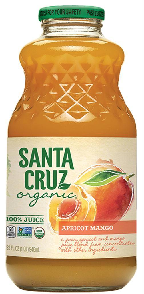 Santa Cruz: Organic Apricot Mango Juice, 32 Oz