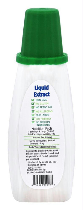 Stevita: Stevia Liquid Extract, 1.35 Oz