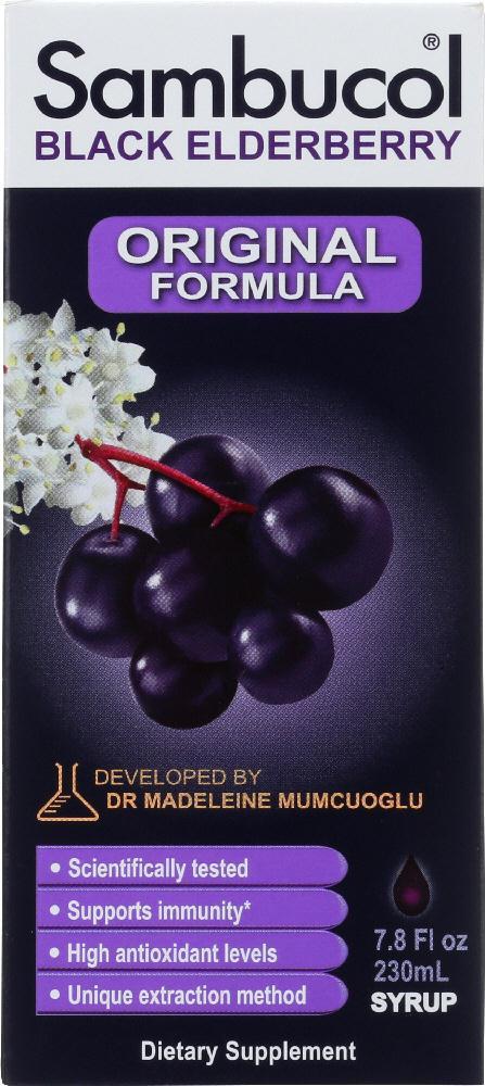 Sambucol: Black Elderberry Original Formula, 7.8 Oz