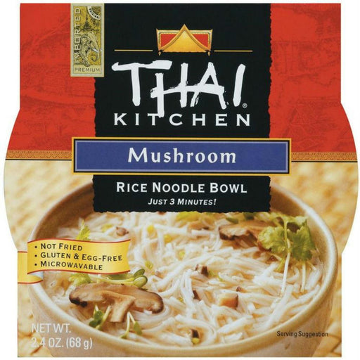 Thai Kitchen: Rice Noodle Soup Bowl Mushroom, 2.4 Oz