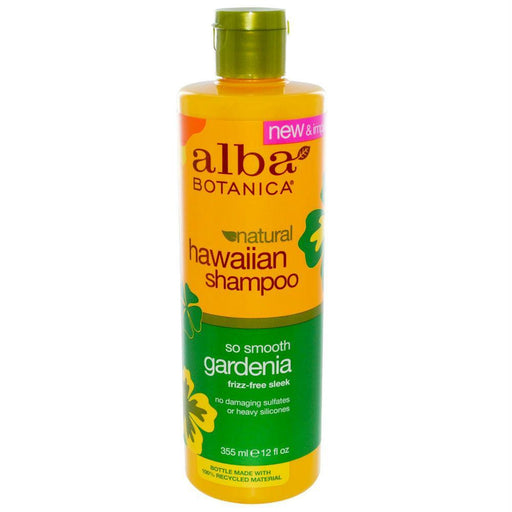 Alba Botanica: Natural Hawaiian Shampoo So Smooth Gardenia, 12 Oz