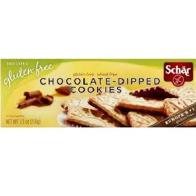 Schar:cookies Gluten Free Chocolate Dipped, 5.3 Oz