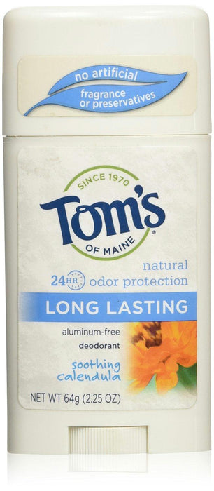 Tom's Of Maine: Natural Long Lasting Deodorant Soothing Calendula, 2.25 Oz