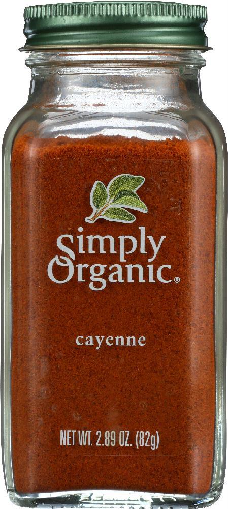 Simply Organic: Cayenne Pepper, 2.89 Oz