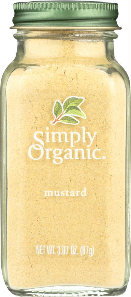 Simply Organic: Btl Mustard Sd Grnd Org (3.070 Oz)