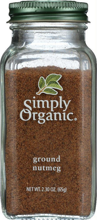 Simply Organic: Ground Nutmeg, 2.30 Oz