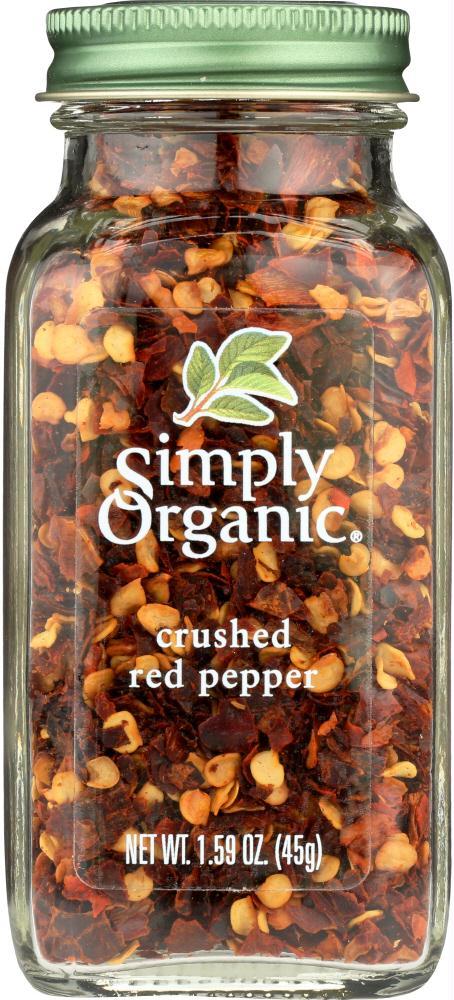 Simply Organic: Btl Red Pepper Crshd Org (1.590 Oz)