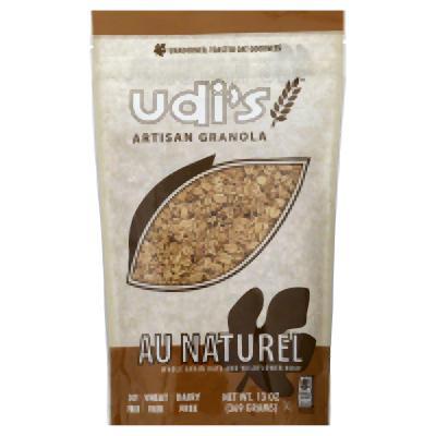 Udis: Au Naturel Whole Grain Oats And Wildflower Honey, 13 Oz