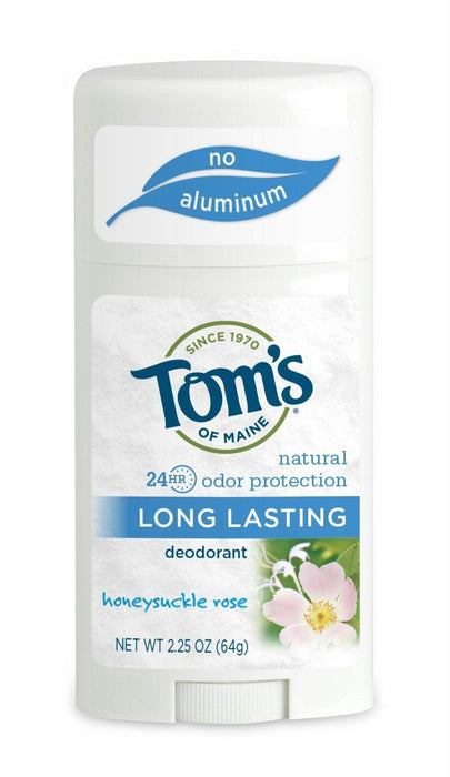 Toms Of Maine: Aluminum-free Deodorant Long Lasting Honeysuckle Rose, 2.25 Oz