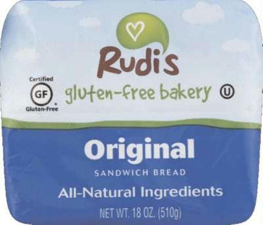 Rudis: Gluten-free Bakery Original Sandwich Bread, 18 Oz