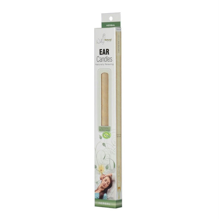 Wally's Natural Products: Herbal Soy Blend Ear Candles, 2 Candles