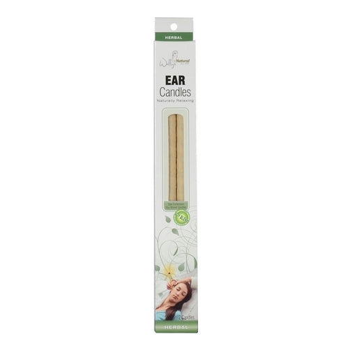 Wally's Natural Products: Herbal Soy Blend Ear Candles, 2 Candles