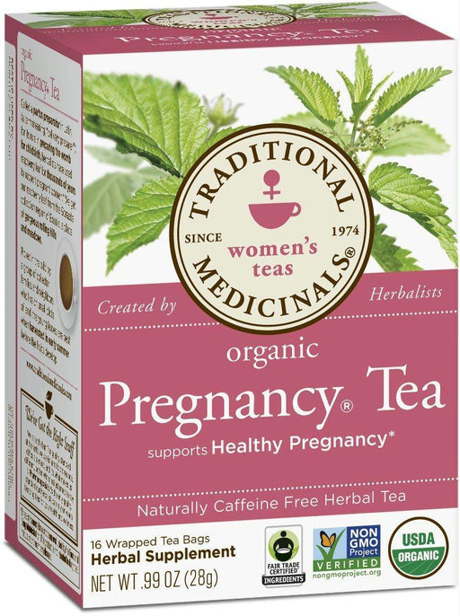 Traditional Medicinals: Organic Pregnancy Herbal Tea 16 Tea Bags, 0.99 Oz