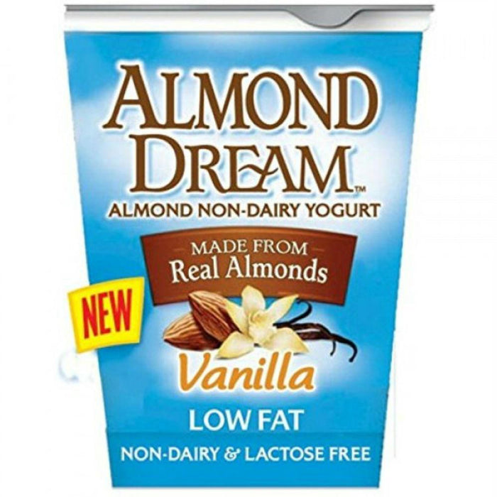 Almond Dream: Vanilla Low Fat Yogurt, 6 Oz