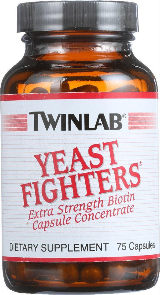 Twinlab: Yeast Fighters, 75 Capsules