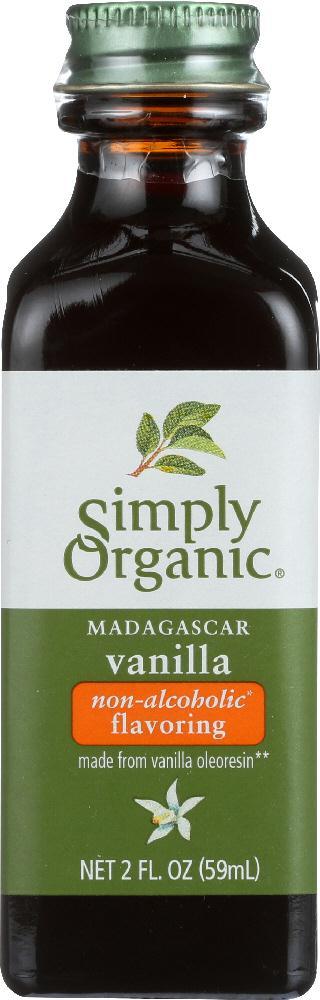 Simply Organic: Vanilla Flavoring, 2 Oz