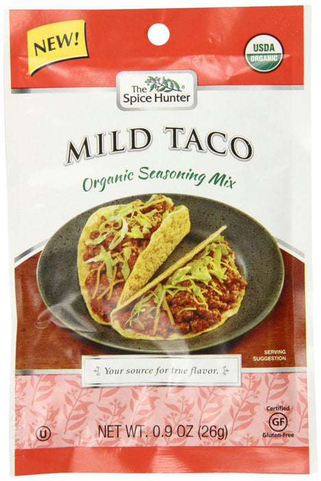 The Spice Hunter: Mild Taco Seasoning Mix, 0.9 Oz