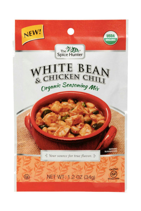 The Spice Hunter: White Bean And Chicken Chili Seasoning Mix, 1.2 Oz