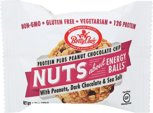 Betty Lous: Protein Plus Peanut Butter Chocolate Chip Balls, 1.7 Oz