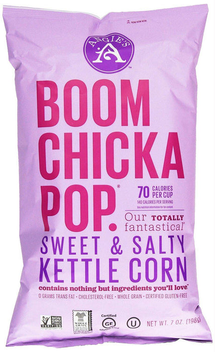 Angie's Boom Chicka Pop: Kettle Corn Sweet And Salty, 7 Oz