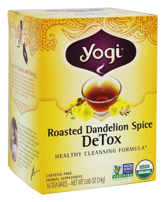 Yogi Tea: Roasted Dandelion Spice Detox, 16 Tea Bags