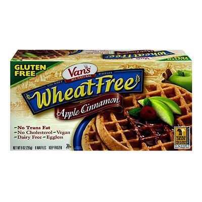 Van's: Natural Gluten Free Apple Cinnamon Waffles, 9 Oz