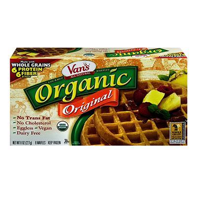 Van's: Gourmet Original Waffles Organic, 8 Oz