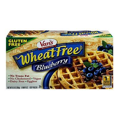 Van's: Gluten Free Waffles Blueberry, 9 Oz