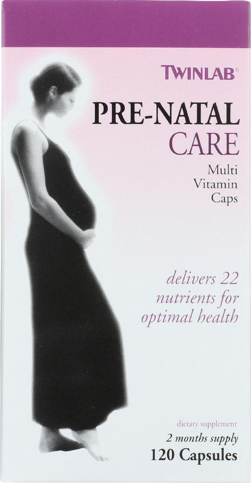 Twinlab: Pre-natal Care Multi Vitamin, 120 Capsules