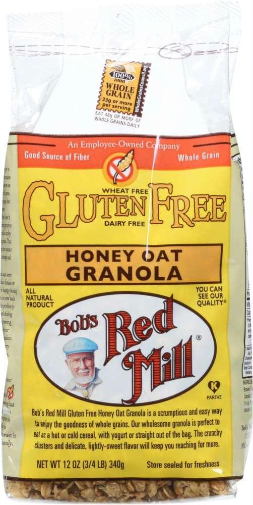 Bob's Red Mill: Gluten Free Honey Oat Granola, 12 Oz