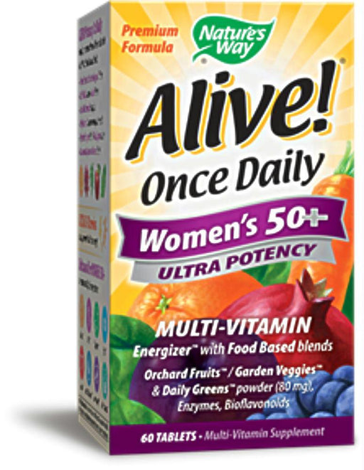 Nature's Way: Alive Once Daily Women's 50+ Multi-vitamin, 60 Tablets