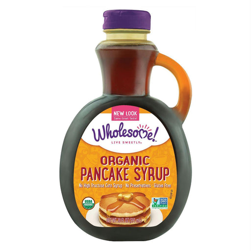 Wholesome Sweeteners: Organic Pancake Syrup Original, 20 Oz