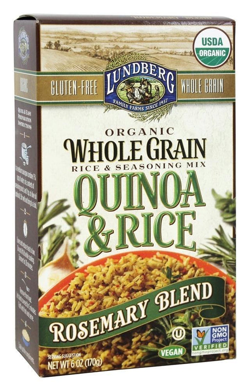 Lundberg: Whole Grain Quinoa & Rice Rosemary Blend, 6 Oz