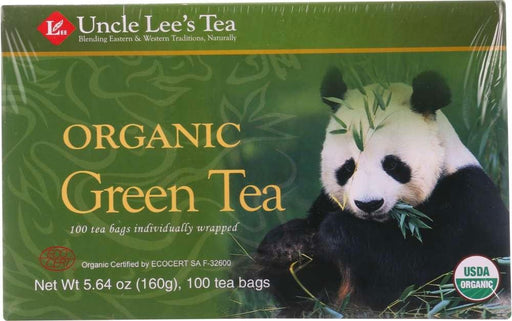 Uncle Lee's: Organic Green Tea, 100 Tea Bags