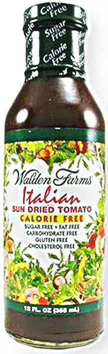 Walden Farms: Italian With Sun Dried Tomato Dressing, 12 Oz