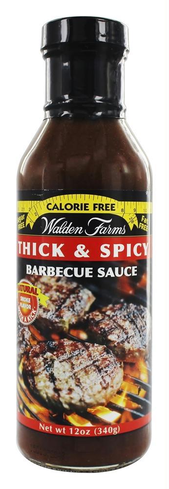 Walden Farms: Calorie Free Barbecue Sauce Thick & Spicy, 12 Oz