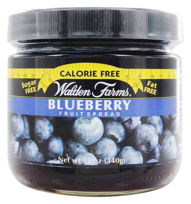 Walden Farms: Calorie Free Fruit Spread Blueberry, 12 Oz