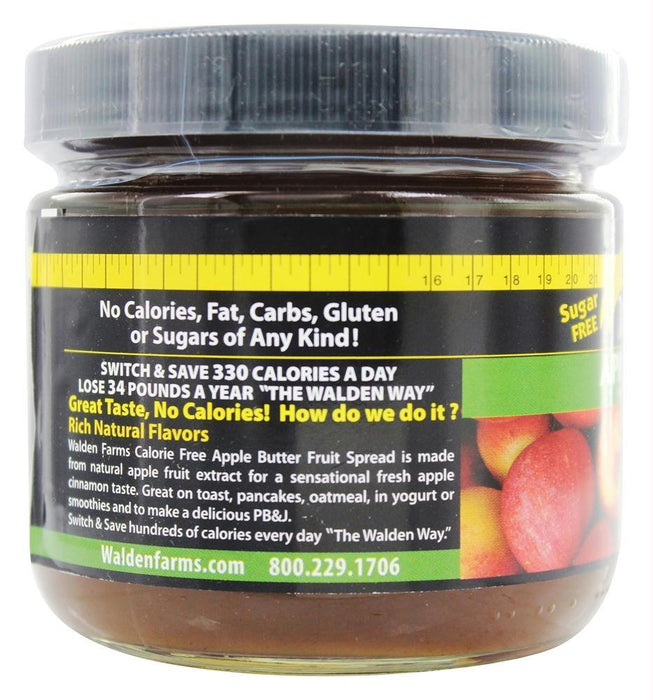 Walden Farms: Calorie Free Apple Butter Fruit Spread, 12 Oz