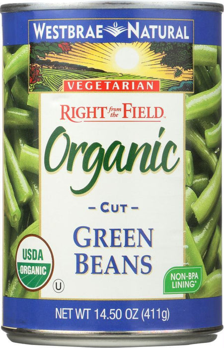 Westbrae: Bean Green Cut Org (14.500 Oz)