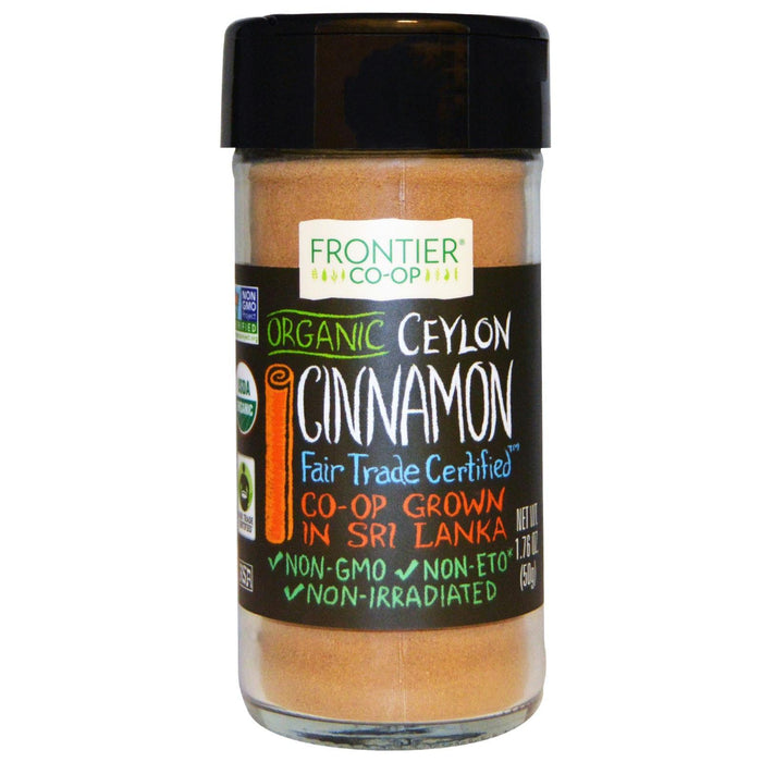 Frontier: Organic Ground Ceylon Cinnamon, 1.76 Oz