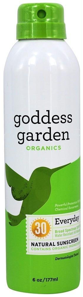 Goddess Garden: Organics Everyday Natural Sunscreen Spf 30, Non-aerosol, Biodegradable, Reef Safe, Non-gmo, 6 Oz