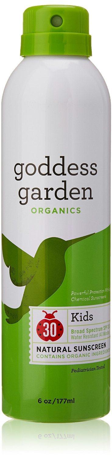 Goddess Garden: Organics Kids Natural Sunscreen Spf 30, Broad Spectrum, Water Resistant, 6 Oz