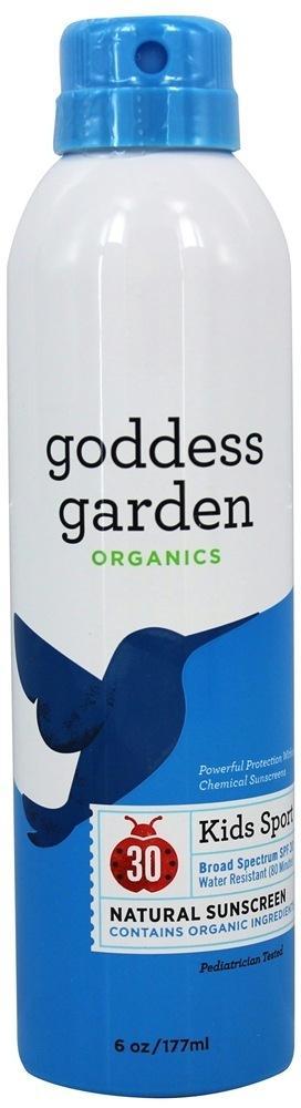 Goddess Garden: Organics Sunny Kids Sport Spray Natural Sunscreen Spf 30, 6 Oz