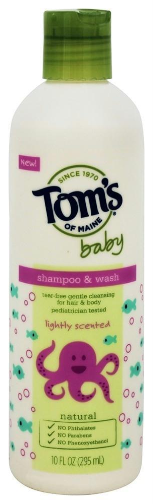 Tom's Of Maine: Baby Shampoo And Wash Lightly Scented, 10 Oz