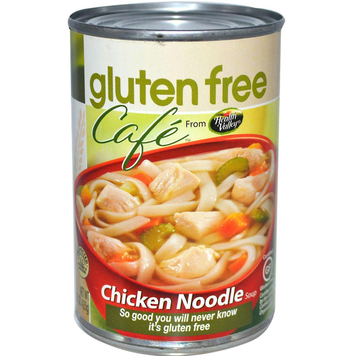 Health Valley: Gluten Free Cafe, Chicken Noodle Soup, 15 Oz (425 G)